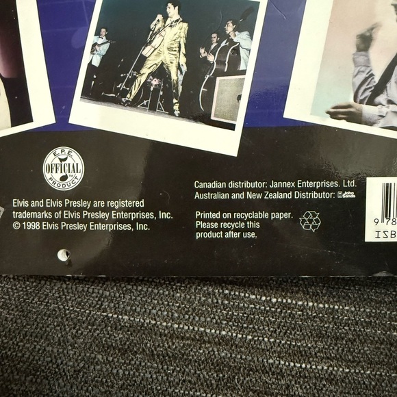 Elvis Presley 1999 Calendar - Picture 6 of 6